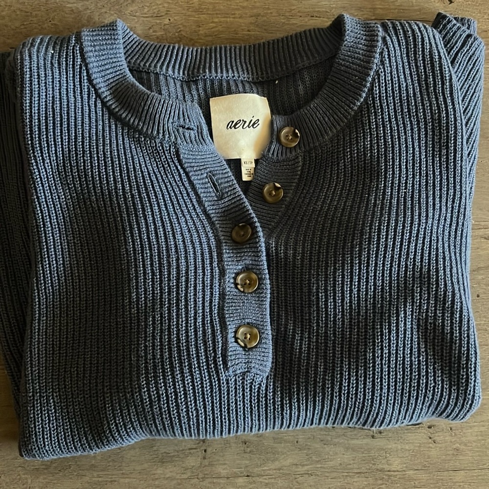 Aerie Blue Sweater